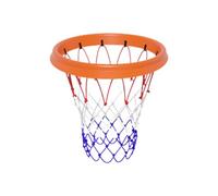 Generic Filet de basket-ball portable, 45 cm, orange, matériau TPU, système de lancement et d'attache facile à installer pour cerceaux sans monture