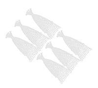 Generic Filet de Billard, Sac en Maille de Coton Durable pour Accessoires de Table de Billard, Lot de 6, adapté aux Clubs de ou aux Lieux de Divertissement