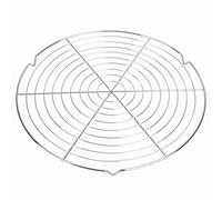 Generic Filet de Grillage pour Barbecue, Stable et Durable, Antiadhésif, Résistant à la Chaleur, Outil de Camping en Plein Air pour Barbecue Pique-Nique, Métal de 12,8 Pouces de Diamètre