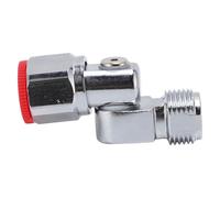 Generic Filetage serré de Joint de Pistolet de Pulvérisation en Alliage D'aluminium, Filetage de 7/8 Pouces pour Les Amateurs de Pulvérisateur de Peinture, Couleur Argent