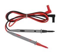 Generic Fils de Test Multimètre en Silicone, Résistance à Haute Température, 2 Pièces, Stylo de Test de Sonde AC/DC 1000V 20A pour Testeur D'électricien, Prises Universelles de 4mm