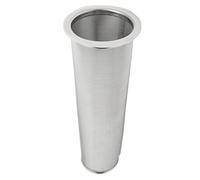 Generic FILTRE À CAFÉ INFUSEUR À FROID EN ACIER INOXYDABLE 304 RÉUTILISABLE POUR CAFÉ THÉ BOISSONS FRUITÉES AVEC CERCLE BLANC ÉTANCHE (P*21cm)