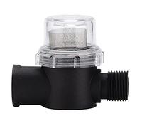 Generic Filtre à Crépine, 50 Mailles en Acier Inoxydable, Filtre à Bol Transparent avec Ajustement sécurisé, Idéal pour les Tuyaux de Camping-car et de Maison, 1 Pièce