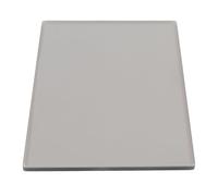 Generic Filtre ND Rectangulaire avec Revêtement Multicouche, compatibilité Transparente, Filtre ND carré en Verre Optique 4 X 5,65 Pouces pour Boîte Mate, Montage Polyvalent pour Les Cinéastes (ND2)