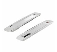 Generic Finisseur de Garniture Chromée du côté Avant, 1 Paire 51137336646 Finure de Boue du côté Avant Chrome Moulage pour 5 Séries F10 F11 LCI 2014 à 2018