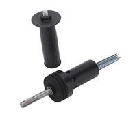 Generic Fixation de Détartreur à Aiguilles pour Marteau électrique, Antirouille Robuste pour le Ciselage de Surfaces Métalliques, pour les Travailleurs de la Construction, Plastique, Acier allié