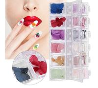 Generic Fleurs Séchées pour Ongles, Fleurs Sèches pour Ongles de Sticker Nail Supplies Art Nail Art Decor Séchées Décoration de Manucure pour Pointes