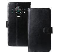 Generic Flip Premium Cuir Housse Magnétique Téléphone Coque pour Doogee S98 6.3" Étui Cas Couverture Protecteur Case Portefeuille Cover Business Wallet (Noir)