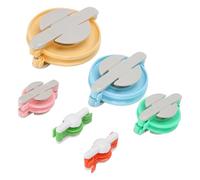 Generic Fluff Ball Weaver Pompon Maker Outil de Tricot Léger pour un Artisanat Facile pour Adultes et Enfants Ensemble de 6 Pièces