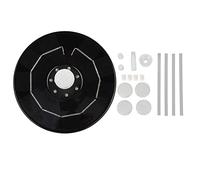 generic Fontaine Solaire pour Bain D'oiseaux 3,5 W avec Lumières LED RVB, Pompe de Fontaine à énergie Solaire pour Jardin, étang, Piscine, Ensemble de 17 Pièces, Circulation D'eau