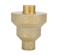 Generic Foret à Chanfrein étagé en Diamant, en Acier allié Solide, Ouvre-trou de 20mm 35mm 50mm pour le Béton, le Marbre et L'or