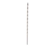 Generic Foret Hélicoïdal HSS de 4 Mm, Tige Droite Extra Longue de 200 Mm avec Cannelures Fraisées pour un Retrait Rapide des Matériaux, pour Bois, Aluminium et Plastique