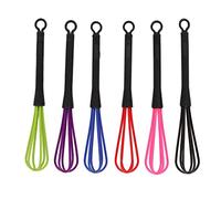 Generic Fouet à Crème pour Teinture Capillaire, Poignée Antidérapante, Agitateur en Plastique, Outil pour Colorer la Cuisine, 6 Pièces, Matériau ABS Facile à Utiliser et Polyvalent