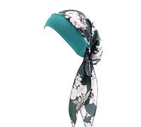 Generic Foulard pour femme Turban Headwear Chemo Beanie Écharpe Headwear pour le cancer, la chimio, la perte de cheveux, 2 - Vert armée., taille unique