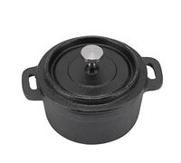 Generic Four Hollandais, Fonte Néerlandais Four avec Couvercle Pot de Hollandais avec Couvercle avec Double Traditionnel épaissis pour la Cuisson Lente, les Rôtis, le Riz, les Pâtes, les Soupes