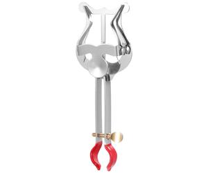 Generic Fourche de marche pour trompette, trombone, cor de forêt, support de partition, petite lyre, pince pour cahier de partition, argent, 13,7 x 5,2 x 1,9 cm, (38K44HZGO11IY)