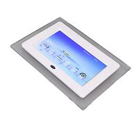 Generic Frame Photo Intelligente, Cadre d'image Numérique 100-240V Sortie Audio Stéréo avec Contrôleur à Usage Domestique (Prise UE)