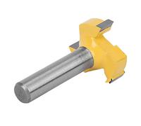 Generic Frappeur de Fraisage, Outil de Fraisage Pratique, Traitement Plat pour la Sculpture dans la Modélisation de Surface dans le Traitement du Bois (Couteau 3 tranchants en forme de T avec 8