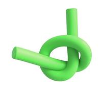 Generic Frite de Piscine Flotteur de Natation Bâton En Mousse Nouille D'Eau à Forte Flottabilité En Matériau EPE Solide Adapté pour L'Entraînement et Les Fête, Vert