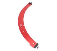 Generic Gabarit D'angle Rond pour le Travail du Bois, en Alliage D'aluminium pour une Coupe de Rayon Précise dans les Projets de Bricolage, Lot de 1