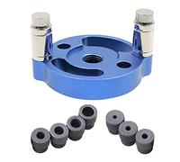 Generic Gabarit D'Auto-centrage Vertical pour Bois Guide de Perçage Tourillon Outil Menuiserie Précis Acier Inoxydable Auto-centrant Adapté Aux Ateliers