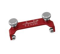 Generic Gabarit de Guidage D'Affûtage pour un Affûtage Précis des Ciseaux à Bois, Outil Léger en Alliage D'aluminium pour les Bricoleurs et les Amateurs de Menuiserie, Mesure 1 à 37,8 Mm