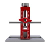 Generic Gabarit de Montage de Porte d'armoire, Outil de Localisation de Matériel Réglable en Alliage d'aluminium avec Coussinets en Caoutchouc Antidérapants, pour l'installation de Portes