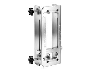 Generic Gabarit de Mortaise de Charnière de Porte, Outil Innovant en Alliage D'aluminium pour des Coupes Précises de 2,5 à 5 Pouces de Longueur