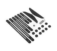 Generic Gabarit D'escalier : Alliage D'aluminium anodisé, Plage de Longueur de 11 à 60 Pouces, Facile à Utiliser, pour Marches D'escalier et Disposition D'étagères (BLACK)