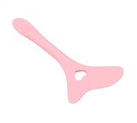 Generic Gabarit d'eye-liners, Pochoir d'eye-liner Creux en Forme de Cœur Flexible pour Dessiner des Ombres à Paupières (PINK)