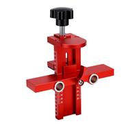 Generic Gabarit D'installation de Porte Réglable pour une Configuration Précise des Charnières de Menuiserie pour Portes D'Armoires et Armoires, Outil en Alliage D'aluminium