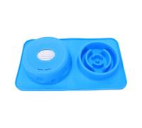 Generic Gamelle 2 en 1 pour Chien à Alimentation Lente avec Boule Roulante Amusante pour Une Alimentation Interactive et Une Meilleure Digestion, Conception Antidérapante, Silicone Durable et ABS, 1
