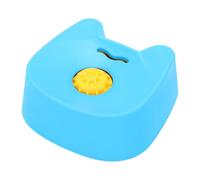 Generic Gamelles pour Chien à Alimentation Lente avec Boule Roulante, Design Interactif pour Friandises Liquides, Adaptées à Toutes Les Races - PP Silicone 13 X 14 X 6 Cm (Black)
