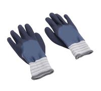Generic Gants Isolés électriques 1000V, Protection Haute Tension Antidérapante en Caoutchouc avec Poignet en Coton élastique pour la sécurité du Travail des électriciens