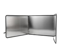 Generic Garde Axitraire, Fourbure de Four Pliant Couvercle de Lubrification Résistant à Haute Température aux Fuites en Acier Inoxydable pour la Cuisson (30x40x40cm)