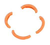 Generic Garde d'hélice pour Avata 2, Accessoires d'amortissement Efficace pour l'hébergement Protective Protecteur 4pcs pour Avata 2 (Orange)