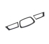 Generic Garniture de Bordure de Calandre Avant, Plastique ABS Décoratif Durable 3 Pièces de Remplacement de Couverture de Calandre de Pare-Chocs Avant pour WRX STI 9ème Génération pour Voitures