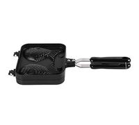 Generic Gaufrier Antiadhésif en Acier Inoxydable - Design en Forme de Poisson pour des Gaufres Attrayantes - Idéal pour des Gaufres Faites Maison Plus Saines