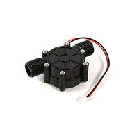 Generic Générateur de Turbine à Eau, Outil de Charge -hydroélectrique pour Lumières LED, Sortie 80 V CC, Plastique Noir, 3,39 X 1,85 X 1,18 Pouces, Pièce (0-80V)