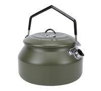 Generic Generic Bouilloire de Camping en Acier Inoxydable 304, Théière Portable 1L avec Poignée Résistante à la Chaleur pour la Randonnée au café