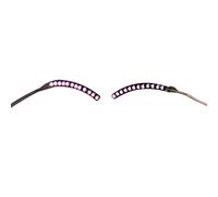 Generic Generic Kit de Lumière LED pour Faux-cils, élégant, Sûr, Facile à Utiliser, Bande de Maquillage Brillante, Lampe pour Boîtes de Nuit de Fête (ORANGE) (PINK)