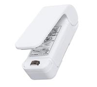 Generic Generic Mini Scelleuse de Sacs, Presse à Main Portative, Thermoscelleuse pour Sacs en Plastique, Conservation Efficace des Aliments, Adaptée à une Large Gamme de en Plastique (PINK) (WHITE)