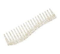 Generic Generic Peigne Démêlant à Dents Larges, Résistance aux Hautes Températures pour une Glisse Douce, Poignée, pour Hommes et Femmes, Peigne à Cheveux en Plastique 7" (mauve rose) (mauve