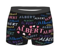 Generic Générique Boxers personnalisés pour Hommes Boxers personnalisés avec Texte de nom sous-vêtements personnalisés pour Lui Cadeau Amusant, Style 3, Medium
