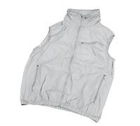 Generic Gilet de Refroidissement à Capuche, 5 V 2 A 6000 Tr/min, Doublure en Fibre de Polyester, Résistance aux Rayures, Double Ventilateur, Climatisation, Vêtements de Pêche, Voyage en Plein Air (XL)