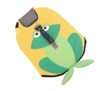 Generic Gilet de Sauvetage pour Chiens, Chien de Réfléchissant Le Gilet de Sauvetage Chiot Geste de Lifesaver Réglable à Haute visibilité (Grenouille S)