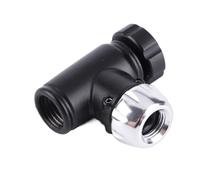 Generic GIYO - Mini Pompe à Cartouche de CO2 Portable pour Vélo, Tête de Gonflage, Légère, Réglable, Contrôle de L'air pour Pneus de Vélo, Valves Américaines et Françaises