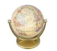 Generic Globe de Carte du Monde Rotatif de Bureau, Globe de Géographie éducative pour la Maison, L'école et le Bureau, Enfants Adultes, Carte en Plastique édition Anglaise