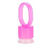 Generic Gobelets Jetables pour Anneaux D'encre de Tatouage avec Conception en éponge pour un Maquillage Permanent Sûr et Hygiénique, Taille de Doigt Réglable, 50 Pièces Rouge ou Noir (100)