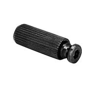 Generic Goujons de Pont Trémolo de Guitare électrique en Alliage de Cuivre et de Zinc Solides Réglables pour Floyd Rose, Ensemble de 2 Pièces de Rechange pour Guitaristes (BLACK)